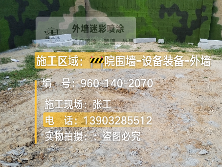丹东迷彩漆喷涂方法（通用 + 数码专项